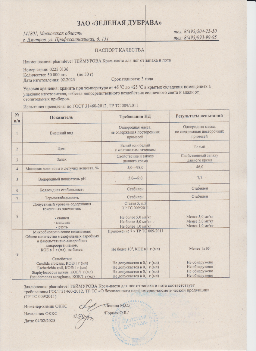 Паспорт №022025